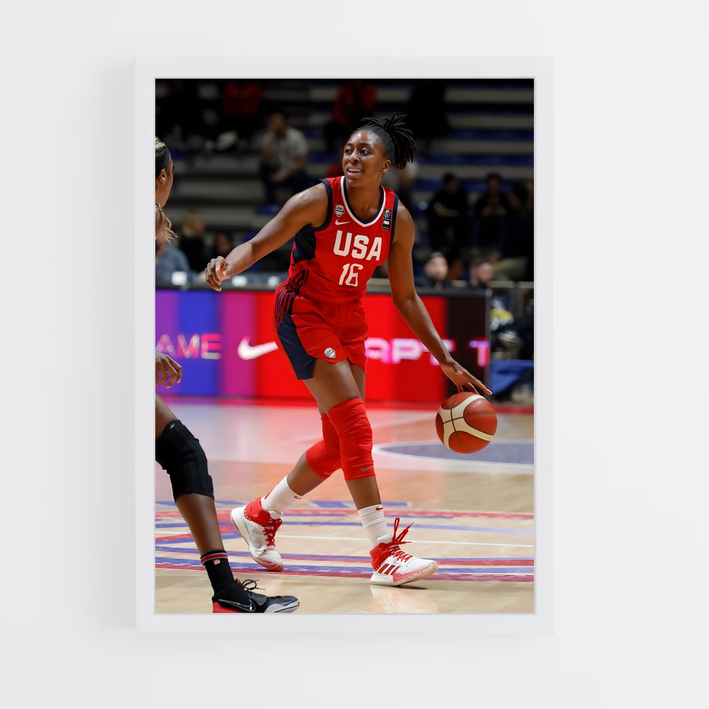 Poster Nneka de ogwumike – affiche Basketball (vue 3)